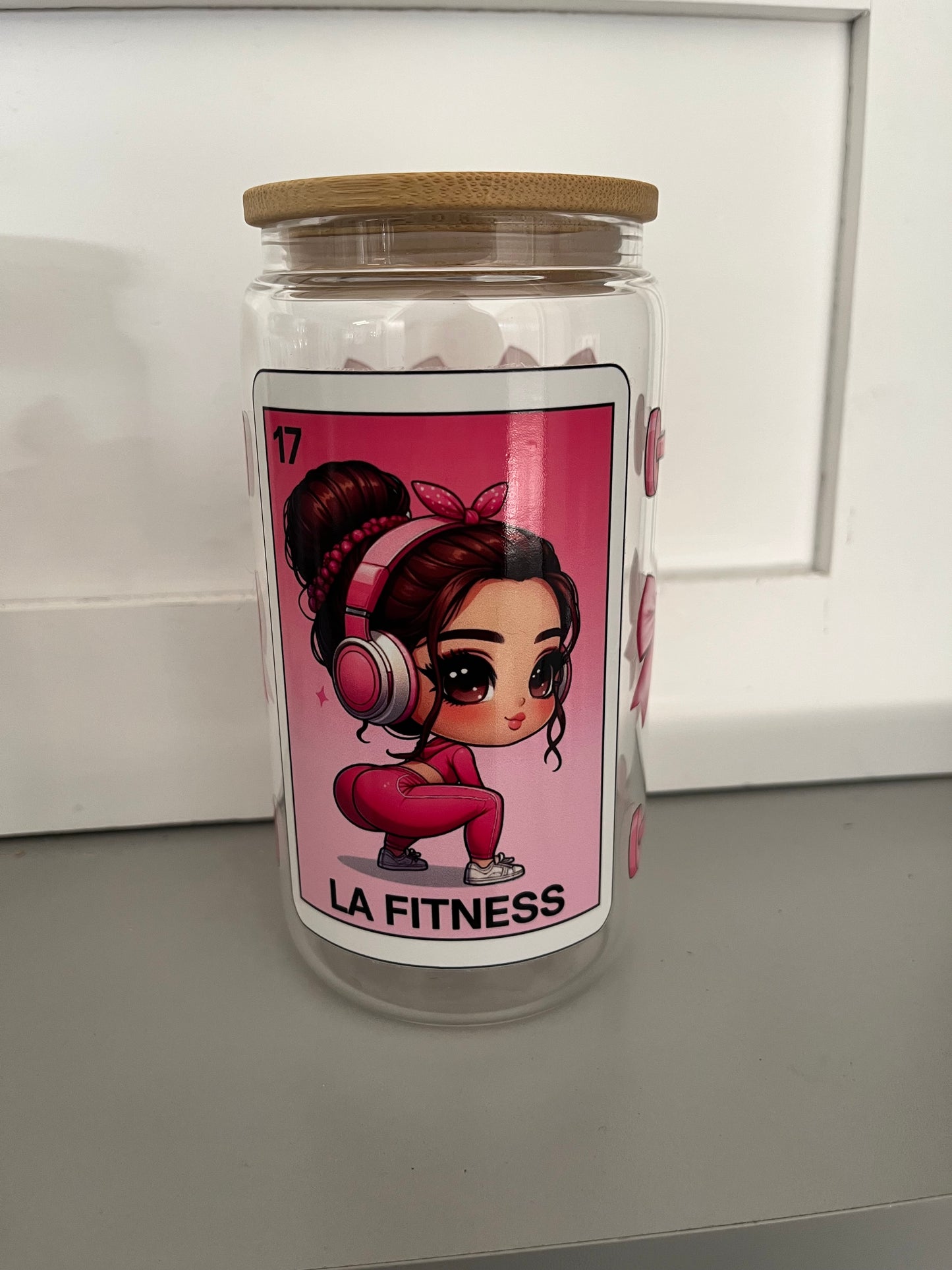16oz glass cup