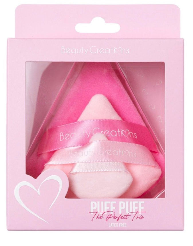 Beauty creations puff puff trio